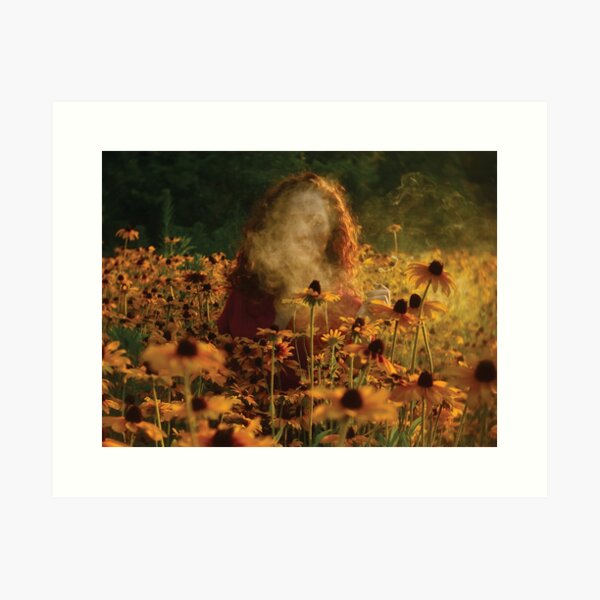 Dandelion Smoke Art Print
