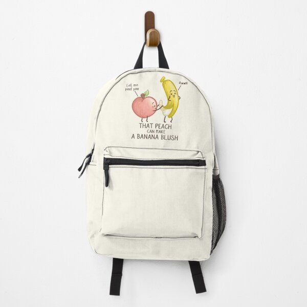Item preview, Fruit Pun - That Peach can Make a Banana Blush Puns designed and sold by Khotekmei.