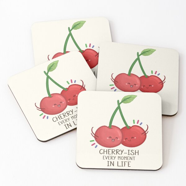 Item preview, Cherry-ish Every Moment in Life Pun designed and sold by Khotekmei.