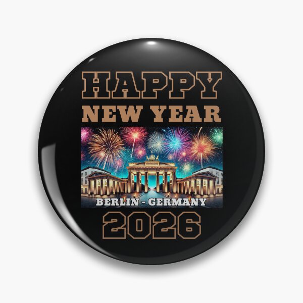 Item preview, Happy New Year 2026 - Berlin - Light Brown Edition designed and sold by Manic Merch Designs.
