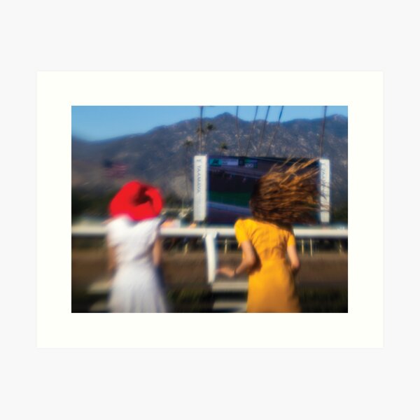 The Races Art Print