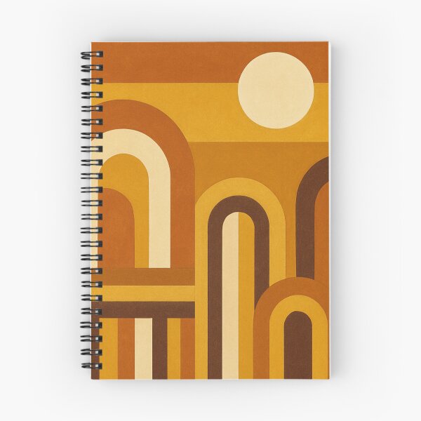 Item preview, Sun and Arches Mid Century Modern Geometric Design designed and sold by tonymagnerart.
