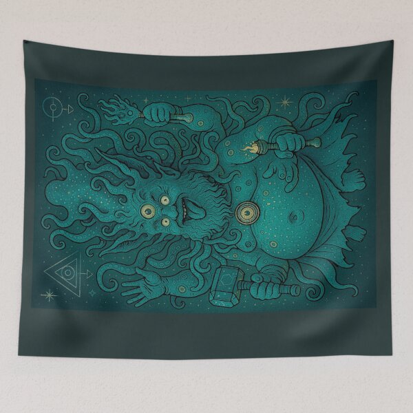 Item preview, Evil C The Cosmic Behemoth  designed and sold by HellsArchitects.