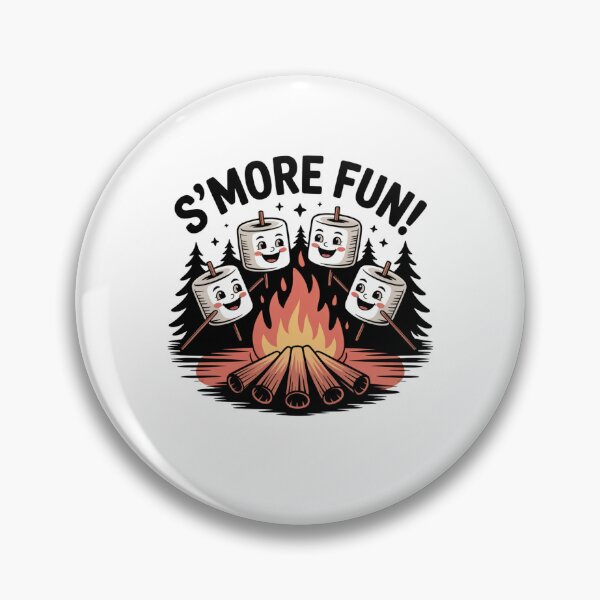 Item preview, marshmallows by a fire designed and sold by Mateusz Majcherek.