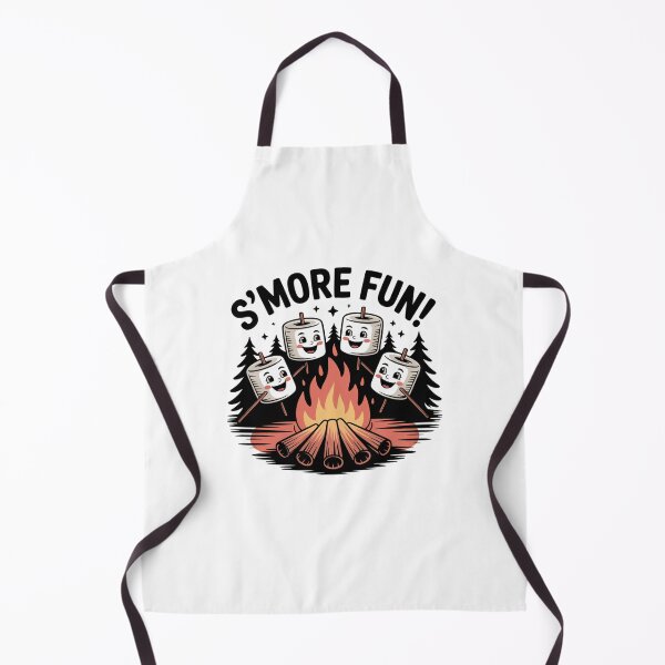 Item preview, marshmallows by a fire designed and sold by Mateusz Majcherek.