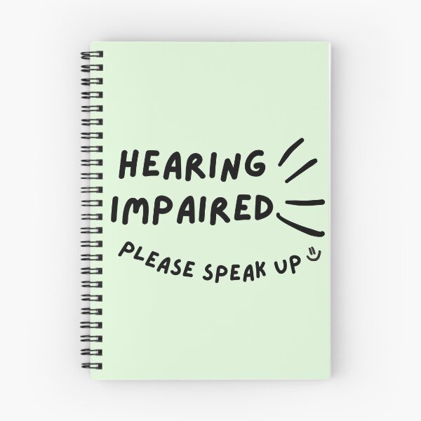 Item preview, Green Hearing Impaired Please Speak Up Doodle Design designed and sold by spooniecentral.