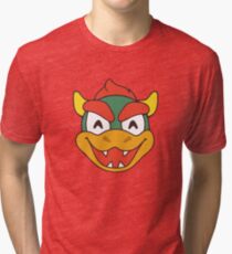 Smiley Bowser Tri-blend T-Shirt