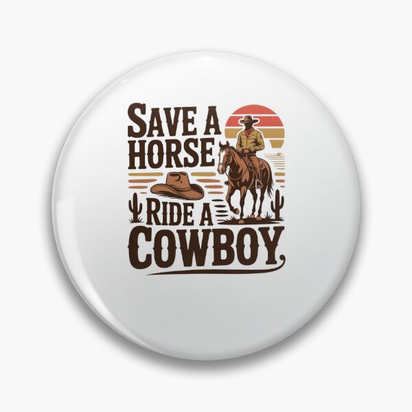 Item preview, Save a horse, ride a cowboy designed and sold by Mateusz Majcherek.