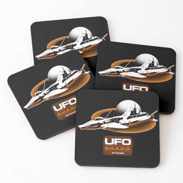 Item preview, UFO Shado Skydiver 1 designed and sold by Matalobos /  Retro Art & Classic Machines.