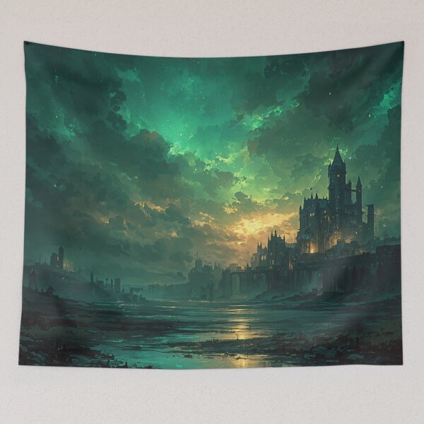 Item preview, Emerald Citadel of the Forgotten Vale designed and sold by oanaunciuleanu.