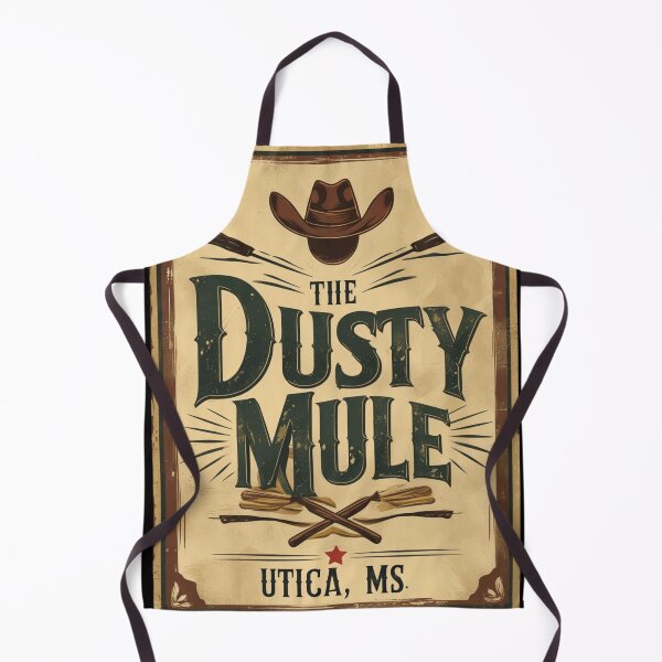 Item preview, Rustic Western Bar Sign Advertising The Dusty Mule in Utica, Mississippi designed and sold by Rue Market.