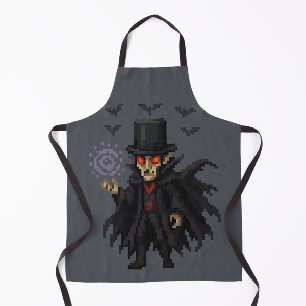 Item preview, Pixel Vampire Mage Halloween Sticker designed and sold by MysticArtisan.
