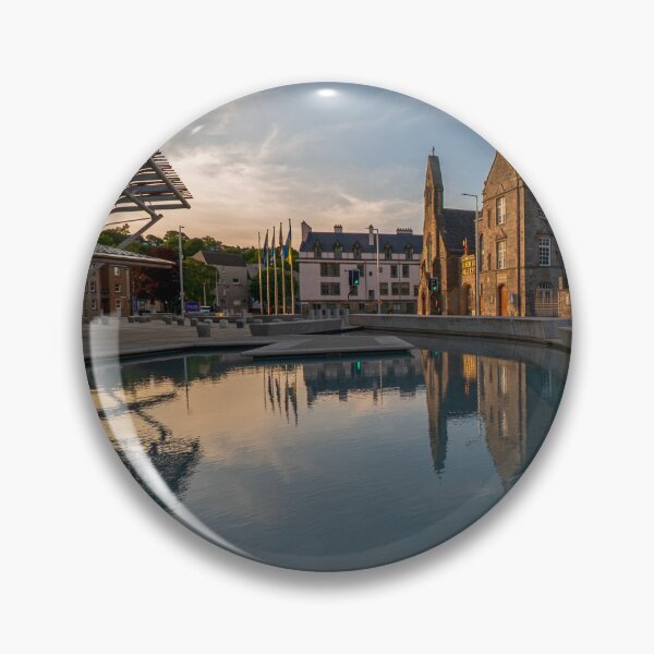 Item preview, Scottish Parliament and Holyrood Palace Reflected designed and sold by Kasia Design.