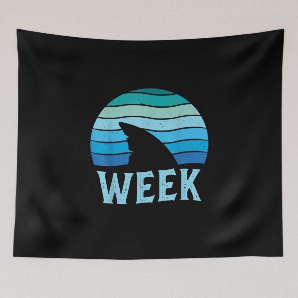 Item preview, Retro Shark End Week 2025 Shark Lover Ocean Wildlife Summer designed and sold by Juan Pedro Matta.