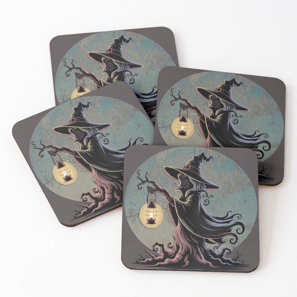 Item preview, Halloween Witches Full Moon Tree Witch designed and sold by Cute & Sassy Custom Gifting Boutiques.
