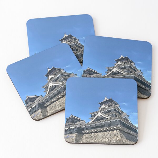 Item preview, Kumamoto Castle signed by Ivan designed and sold by chateauxstudios.