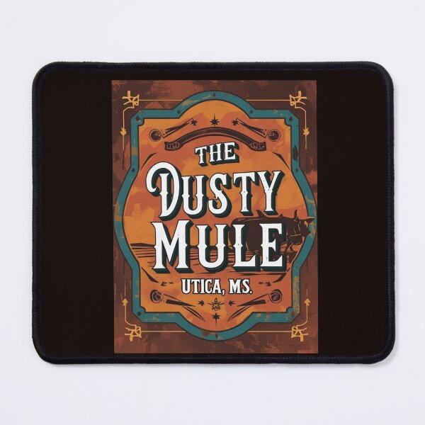 Item preview, Vintage-Style Sign Featuring The Dusty Mule in Utica, MS designed and sold by Rue Market.