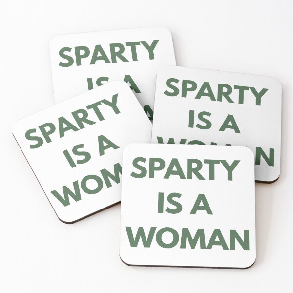 Item preview, Sparty is a Woman designed and sold by Drew's Clues.