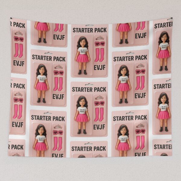 Item preview, EVJF STARTER PACK BRUNETTE WOMAN designed and sold by UrbanDesign23.