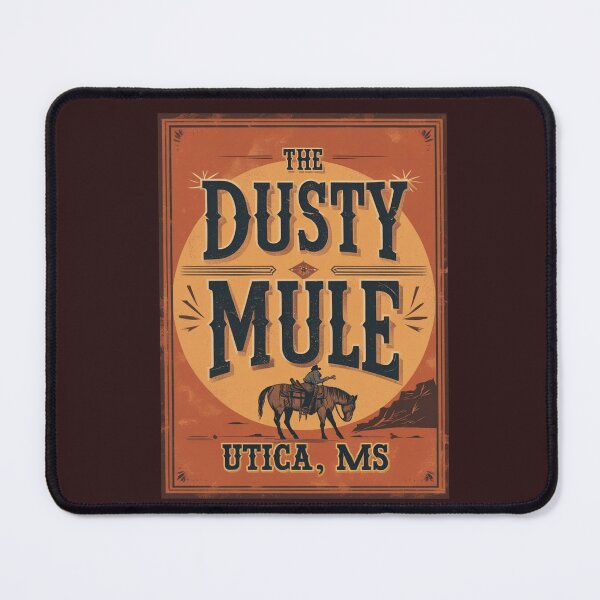Item preview, Vintage-Style Sign Featuring The Dusty Mule in Utica, MS designed and sold by Rue Market.