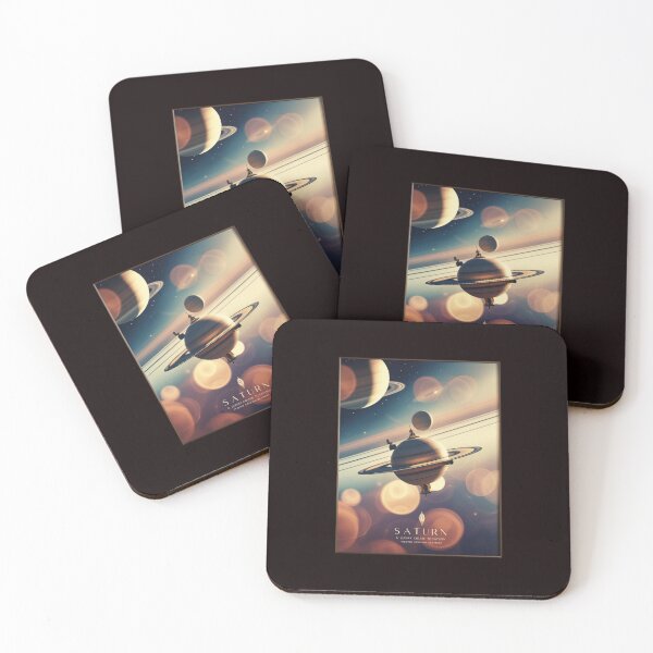 Item preview, Luxury Space Cruise to Saturn With Stunning Planetary Views designed and sold by Rue Market.