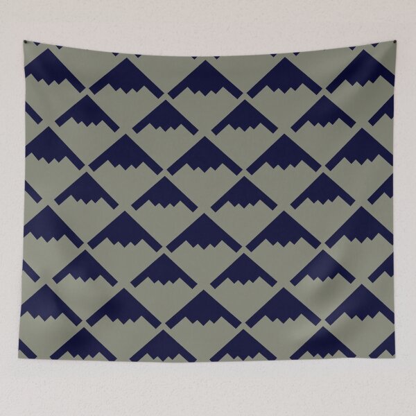 Item preview, B-2 Spirit Bomber Tile Pattern: Navy designed and sold by muskitt.