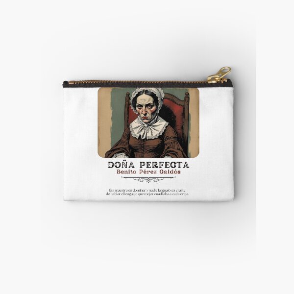Item preview, Quote from "Doña Perfecta" by Benito Pérez Galdós designed and sold by Filologica.