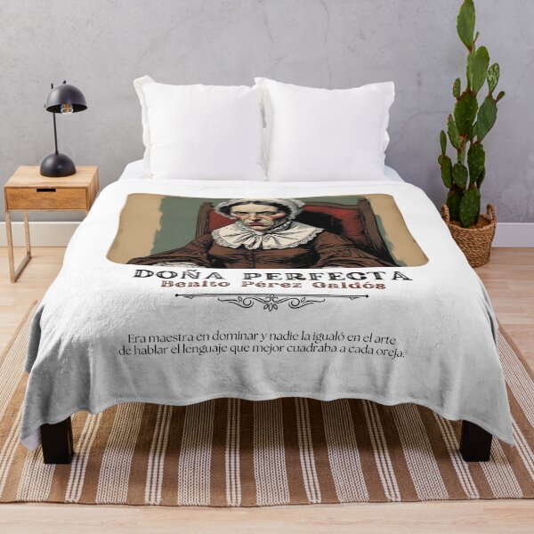 Item preview, Quote from "Doña Perfecta" by Benito Pérez Galdós designed and sold by Filologica.
