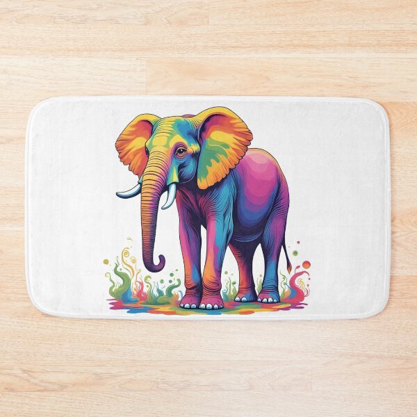 Item preview, Elephant's Playful Plunge! designed and sold by dcohea.