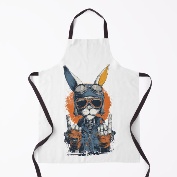 Item preview, The Rebel Biker Hare designed and sold by Enea Kelo.