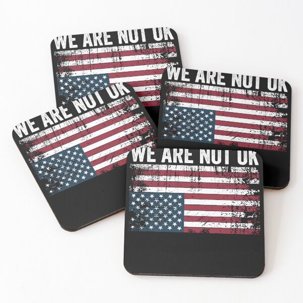 Item preview, We Are Not Ok Upside Down American Flag designed and sold by PixVib.