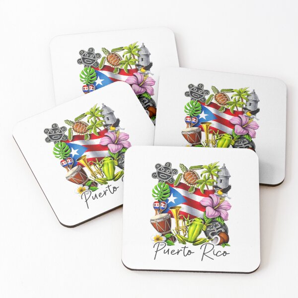 Item preview, Puerto Rico Flag Floral Frog Boricua Women Hispanic Heritage designed and sold by Juan Pedro Matta.