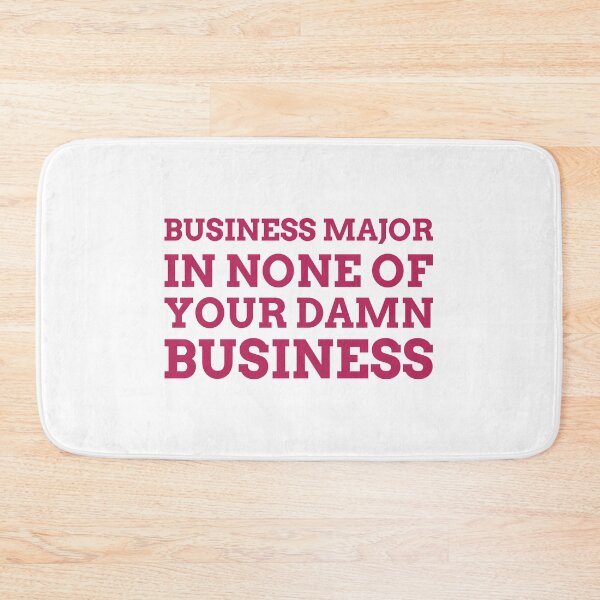 Item preview, Business Major designed and sold by dgutpro87.