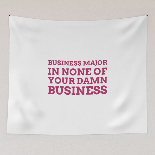 Item preview, Business Major designed and sold by dgutpro87.