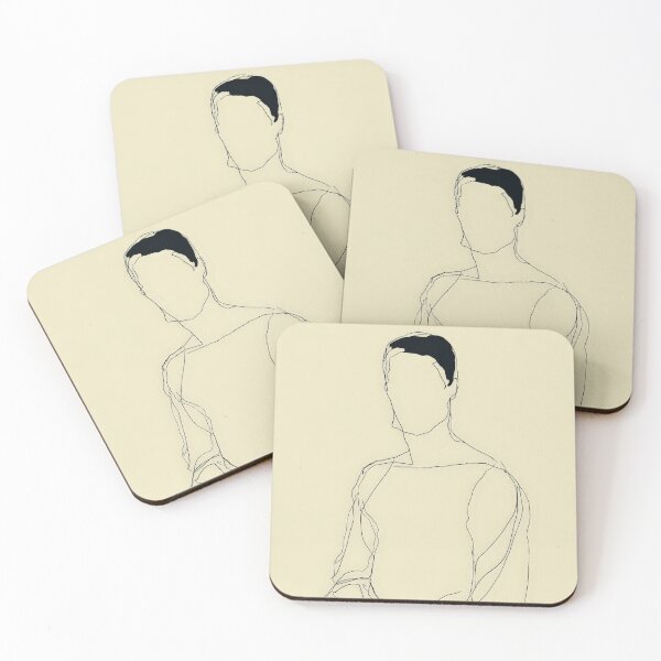 Item preview, Faceless Man Minimalist Line Art Portrait designed and sold by Atlas Kai.