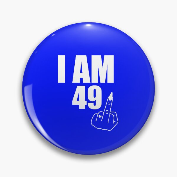 Item preview, I Am 49 Middle Finger, 50th Birthday Gifts for Women, Birthday, I Am Plus, 50th Birthday Party for Mom designed and sold by DesignDenDo ⭐⭐⭐⭐⭐.