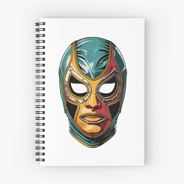 Aperçu de l'œuvre Masque de Lucha Libre créée et vendue par StudioRedKoala.