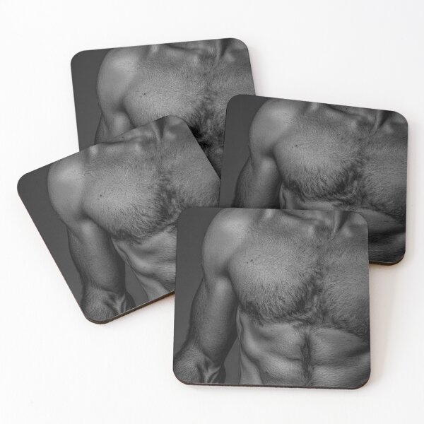 Item preview, Hairy Chest Masculine Physique Photography designed and sold by Atlas Kai.
