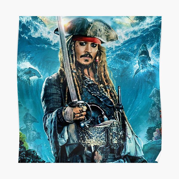 Poster Jack Sparrow Redbubble 9231