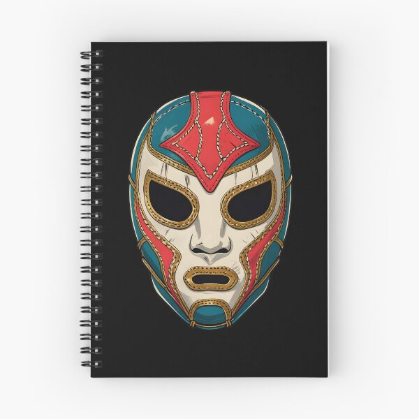 Aperçu de l'œuvre Masque de Lucha Libre créée et vendue par StudioRedKoala.