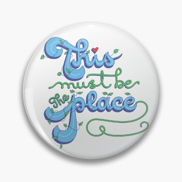 Item preview, This must be the place blue designed and sold by marianabeldi.