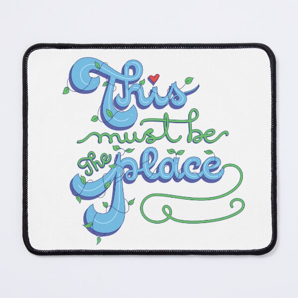 Item preview, This must be the place blue designed and sold by marianabeldi.