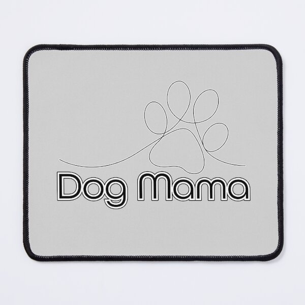 Item preview, Dog Mama with script pawprint designed and sold by ScribbL-ScrabbL.