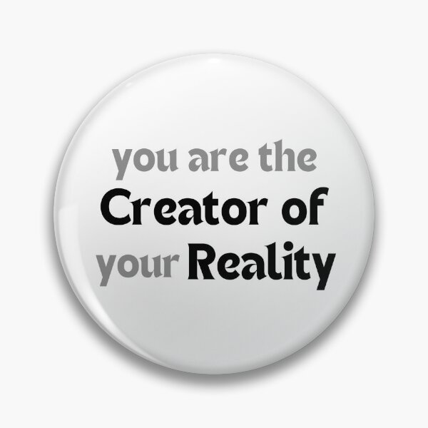 Item preview, You Are the Creator of Your Reality – Manifestation Affirmation Quote for Self-Empowerment & Alignment designed and sold by MakeMyDaze.