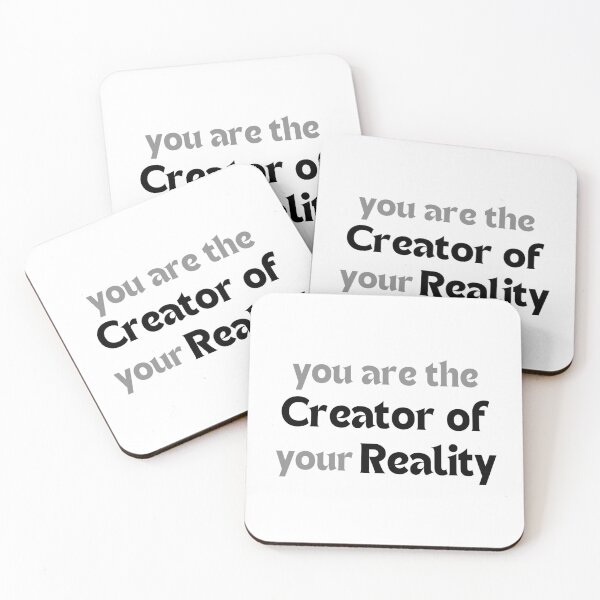 Item preview, You Are the Creator of Your Reality – Manifestation Affirmation Quote for Self-Empowerment & Alignment designed and sold by MakeMyDaze.