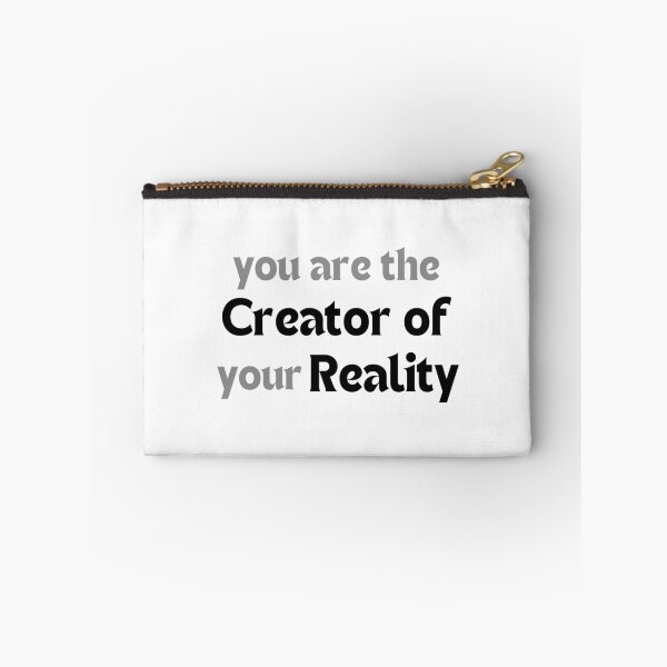 Item preview, You Are the Creator of Your Reality – Manifestation Affirmation Quote for Self-Empowerment & Alignment designed and sold by MakeMyDaze.