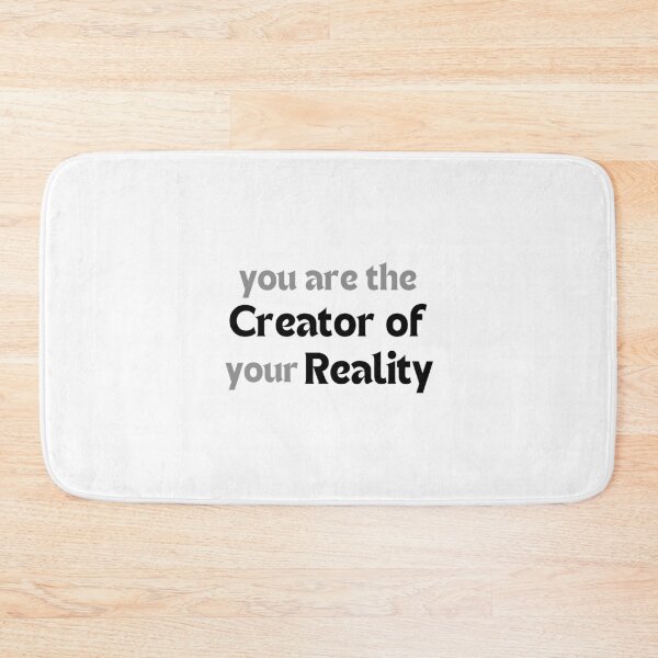 Item preview, You Are the Creator of Your Reality – Manifestation Affirmation Quote for Self-Empowerment & Alignment designed and sold by MakeMyDaze.