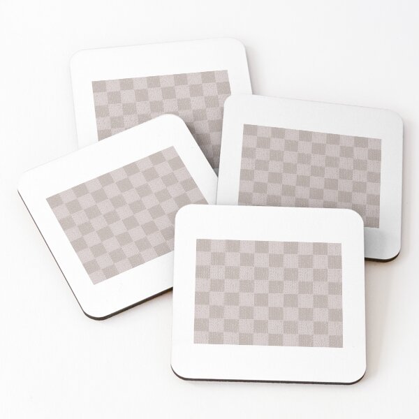 Item preview, Ivory Tan Checkers designed and sold by Ashley Santopietro.