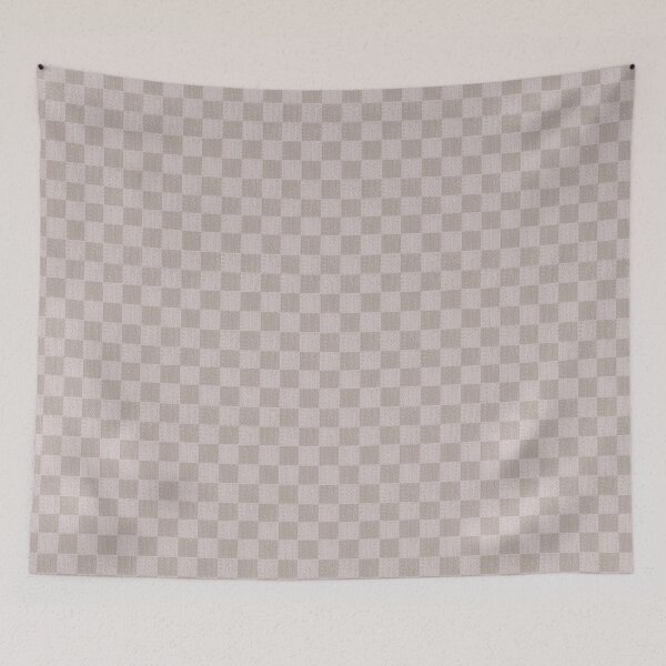 Item preview, Ivory Tan Checkers designed and sold by Ashley Santopietro.