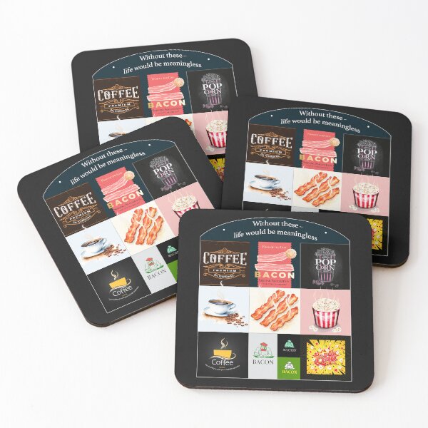 Item preview, Coffee Bacon Popcorn designed and sold by Ed Rosek.